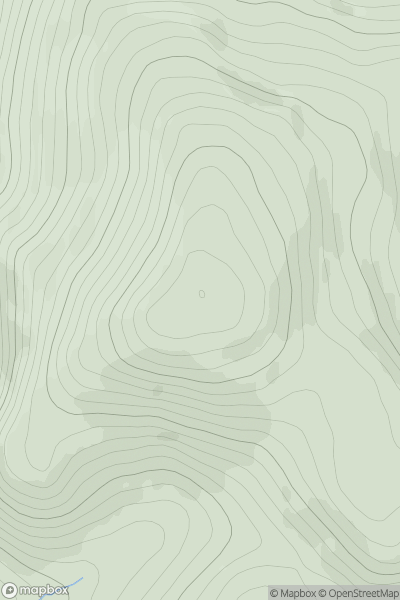 Thumbnail image for Geal Charn [Loch Rannoch to Glen Lyon] showing contour plot for surrounding peak